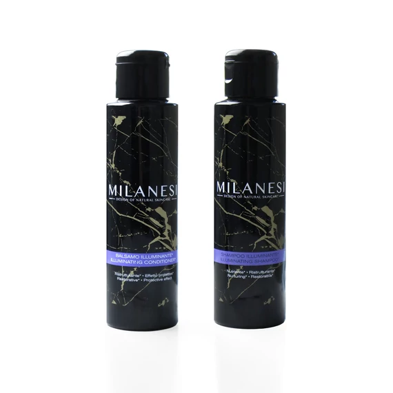 KIT21 - Brera ragyogást kölcsönző sampon &amp; balzsam utazószett 2x100ml - Milanesi Hungary